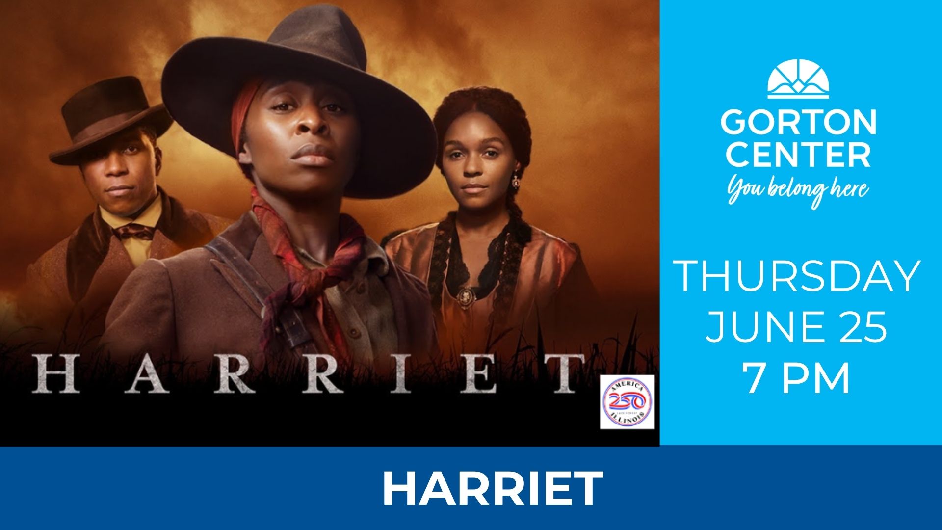 Harriet at Gorton Center